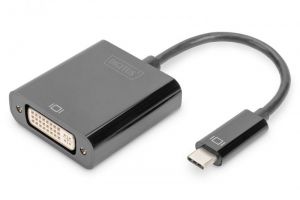 Digitus / DA-70829 USB Type-C to DVI Graphics Adapter Black