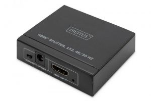 Digitus / DS-45340 HDMI Splitter 1x2,  4K/30Hz Black