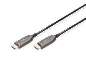 Digitus / HDMI AOC Hybrid Fiber Optic Cable UHD 8K 15m Black