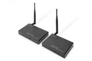 Digitus / Wireless HDMI Extender / Splitter Set 80 m Black