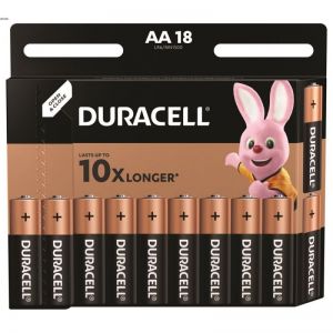Duracell / AA Alkli Elem 18db/csomag