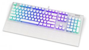 Endorfy / Omnis Pudding Blue Switch Mechanical Keyboard Onyx White US