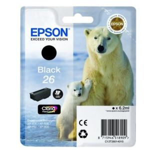 Epson / Epson 26 Black eredeti tintapatron (T2601)