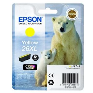 Epson / Epson 26XL Yellow eredeti tintapatron (T2634)
