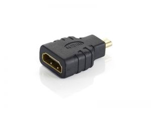 EQuip / microHDMI to HDMI Adapter Black