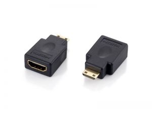 EQuip / miniHDMI to HDMI Adapter Black