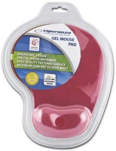 Esperanza / Esperanza EA137R Gel Mouse Pad Red
