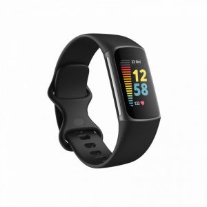 Fitbit / Charge 5 Black with Graphite Stainless Steel