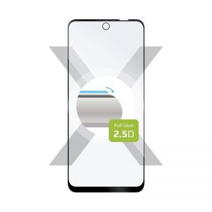 FIXED / Full Cover 2, 5D Tempered Glass for Motorola Moto E32,  black
