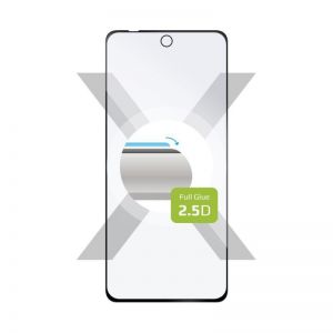 FIXED / Full Cover 2, 5D Tempered Glass for Motorola Moto Edge 30,  black
