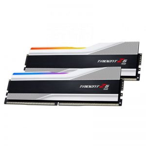 G.SKILL / 32GB DDR5 7600MHz Kit(2x16GB) Trident Z5 RGB Silver