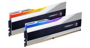 G.SKILL / 64GB DDR5 6000MHz Kit(2x32GB) Trident Z5 RGB Silver