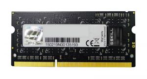 G.SKILL / 8GB DDR3 1333MHz SODIMM Standard Black