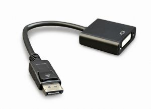 Gembird / A-DPM-DVIF-002 DisplayPort to DVI adapter cable Black