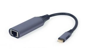 Gembird / A-USB3C-LAN-01 USB Type-C Gigabit network adapter Space Grey