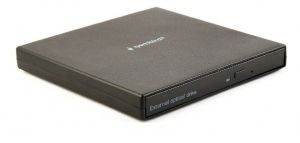 Gembird / DVD-USB-04 Slim DVD-Writer Black BOX