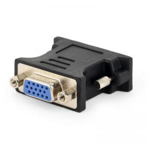 Gembird / DVI-I (Dual Link) - VGA Black adapter