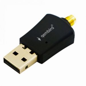 Gembird / WNP-UA300P-02 High Power USB WiFi Adapter 300 Mbps Black