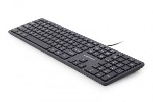 Gembird / KB-MCH-02 multimedia keyboard Black US