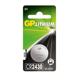 GP / CR2430 lithium gombelem 1db/bliszter
