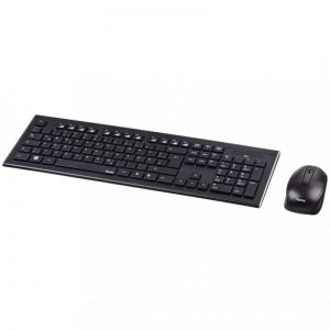 Hama / Cortino Wireless Keyboard + Mouse Set Black HU
