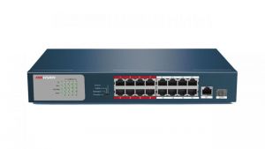 Hikvision / DS-3E0318P-E/M 16 Port Fast Ethernet Unmanaged PoE Switch
