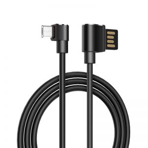 Hoco / U37 Long roam 90 degrees charging data microUSB Cable Black