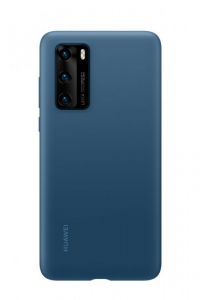 Huawei / P40 Silicone case Ink Blue