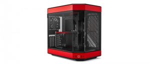 HYTE / Y60 Tempered Glass Red/Black