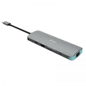 I-TEC / Metal Nano Docking Station 4K HDMI LAN+Power Delivery 100W Grey