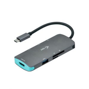 I-TEC / USB-C Metal Nano Dock 4K HDMI+Power Delivery 100W Grey