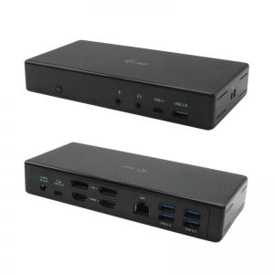 I-TEC / USB-C Quattro Display Docking Station with Power Delivery 85W Black