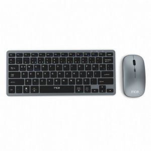 INCA / IBK-572BT Wireless Keyboard & Mouse Grey US
