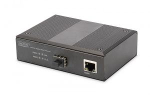 Digitus / Industrial Gigabit Ethernet Media Converter,  SFP