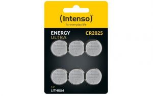 Intenso / CR2025 Ltium Gombelem 6db/csomag