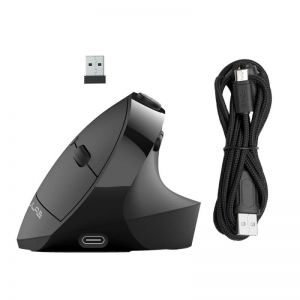 JLab / JBuds Ergonomic Wireless Bluetooth Vertical Mouse Black