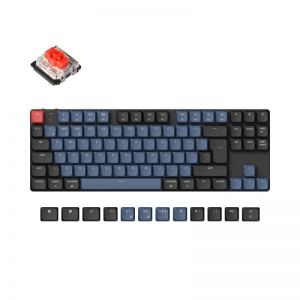 Keychron / K1 Pro Wireless Mechanical RGB Backlight Red Switch Keyboard Black UK