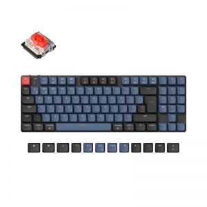 Keychron / K13 Pro Wireless Mechanical RGB Backlight Red Switch Keyboard Black UK