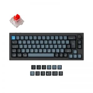 Keychron / Q2 Pro QMK Custom RGB Banana Red Mechanical Keyboard Carbon Black UK