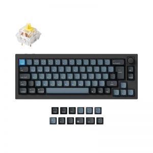 Keychron / Q2 Pro QMK Custom RGB Banana Switch Mechanical Keyboard Carbon Black UK