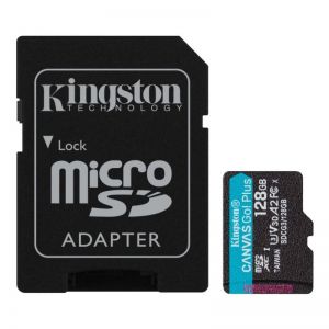 Kingston / 128GB microSDXC Canvas Go! Plus 170R A2 U3 V30 Card + adapterrel