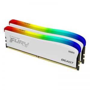 Kingston / 16GB DDR4 3200MHz Kit(2x8GB) Fury Beast RGB SE White