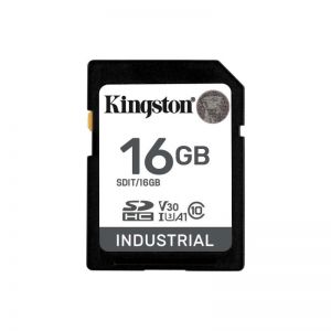 Kingston / 16GB SDHC Industrial Class 10 U3 V30 A1