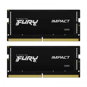 Kingston / 32GB DDR5 5600MHz Kit(2x16GB) SODIMM Fury Impact Black