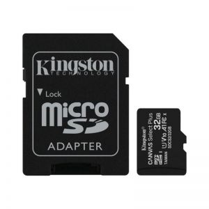 Kingston / 32GB microSDHC Canvas Select Plus 100R A1 C10 Card + adapterrel