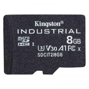 Kingston / 8GB microSDHC CL10 U3 V30 A1 Industrial adapter nlkl