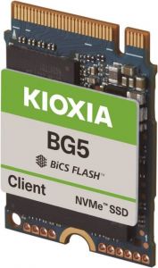 KIOXIA / 512GB M.2 2230 NVMe BG5 Client