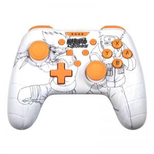 KONIX / Naruto Kakashi Nintendo Switch/PC Controller White/Orange