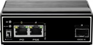LevelOne / IGP-0310 3-Port Industrial Gigabit PoE PSE/PD Switch