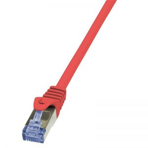 Logilink / AWG26 Patch Cable Cat.6A 10G S/FTP PIMF PrimeLine 3m Red